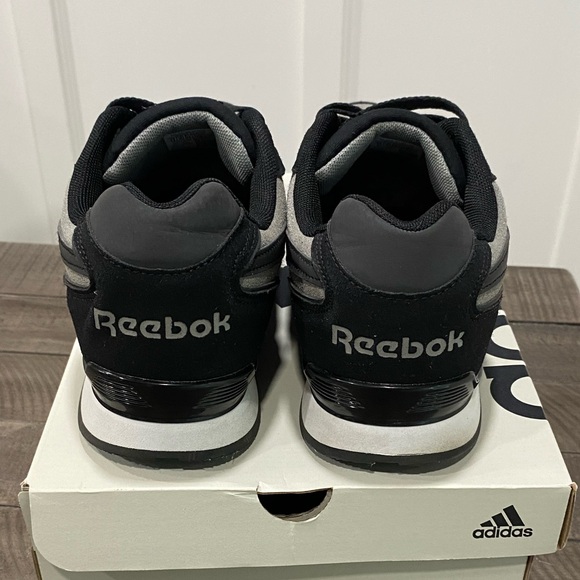 Men's Reebok Classic Harman Run Lifestyle Shoes 30115MWR Black / Gray size 11 - Picture 2 of 6